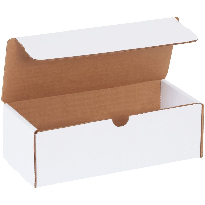 9 x 4 x 3 white literature mailers ml943