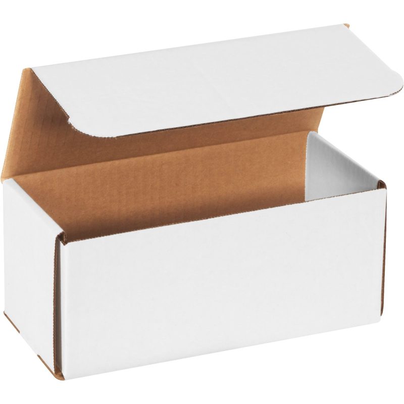 9 x 4 x 4 white corrugated mailers m944