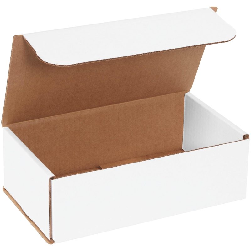 9 x 5 x 3 white corrugated mailers m953