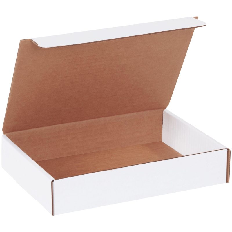 9 x 6 12 x 1 34 white literature mailers ml961