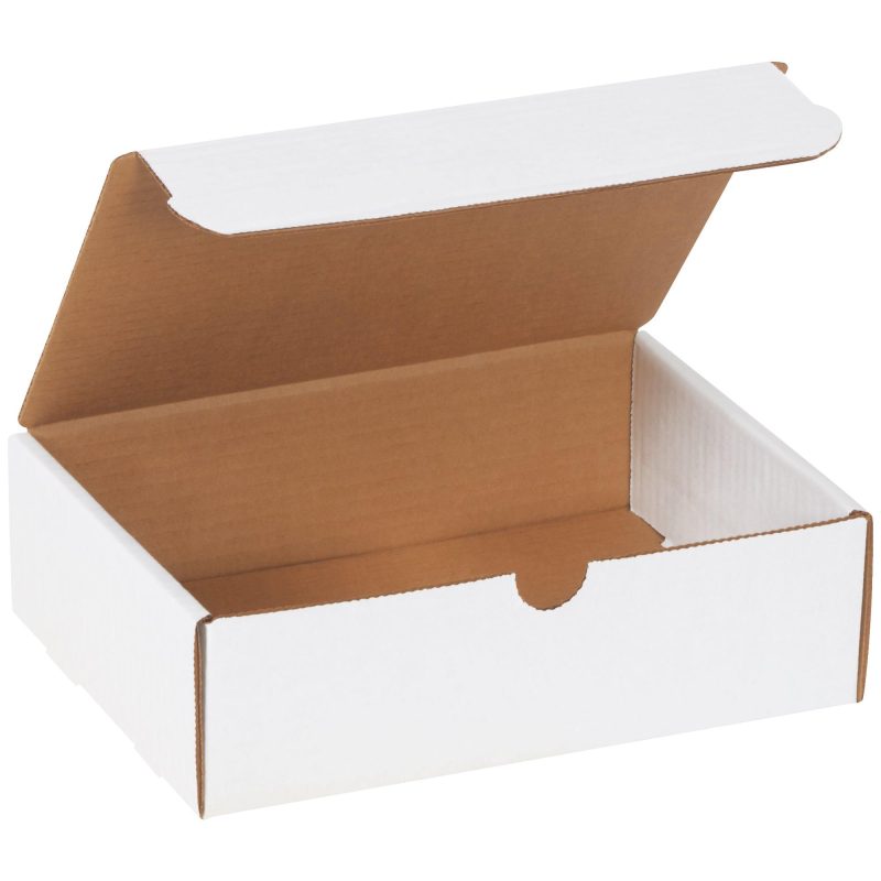 9 x 6 12 x 2 34 white literature mailers m962