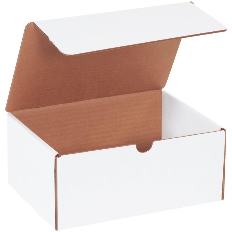 9 x 6 12 x 4 white literature mailers ml964