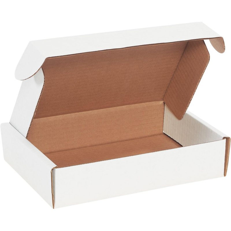 9 x 6 14 x 2 white deluxe literature mailers mfl962