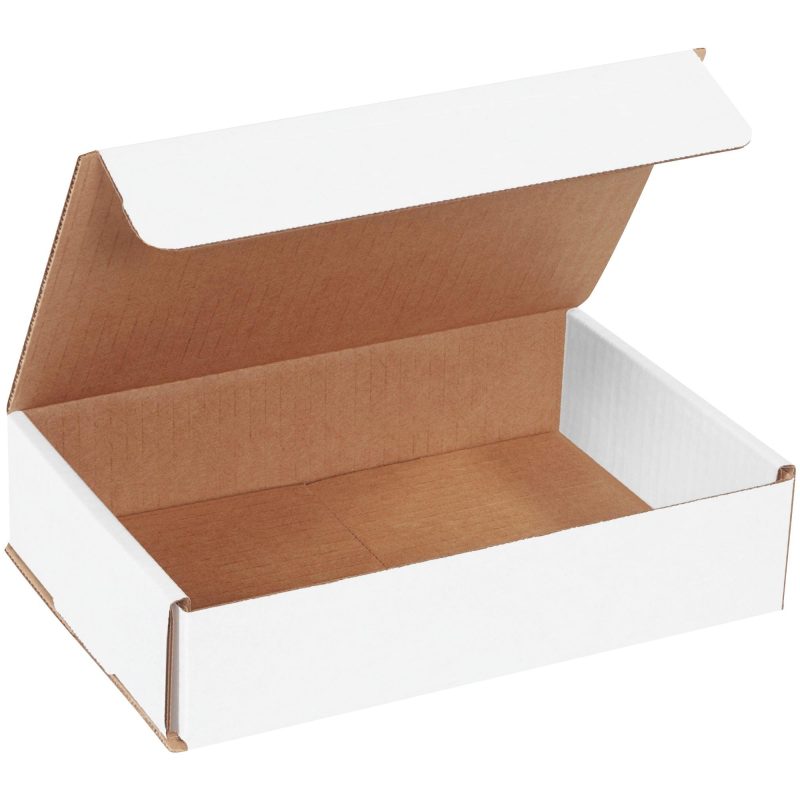 9 x 6 x 2 white corrugated mailers mlr962