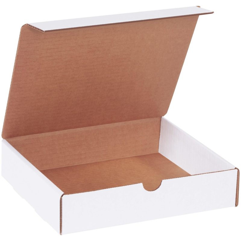 9 x 8 x 2 white literature mailers ml982