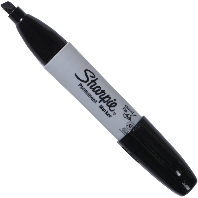 black sharpie r chisel tip markers mk411bk