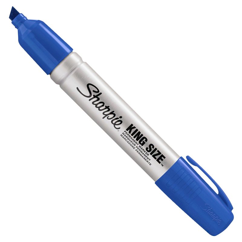 blue sharpie r king sizetm markers mk401be