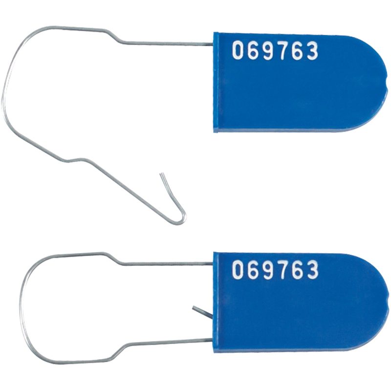 blue wire padlock seals se1023bl