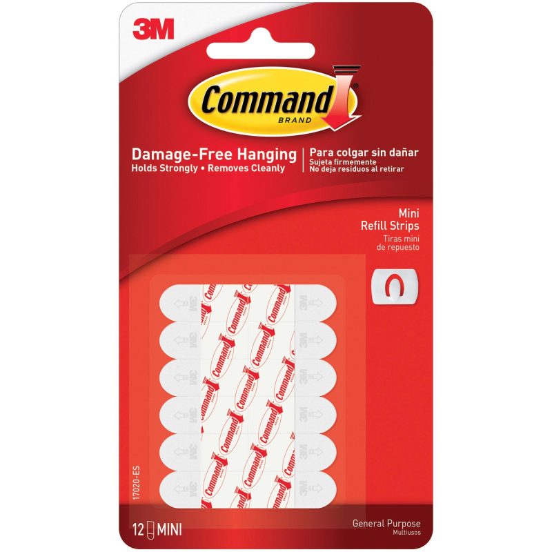 commandtm refill strips mini 17020 chs1101