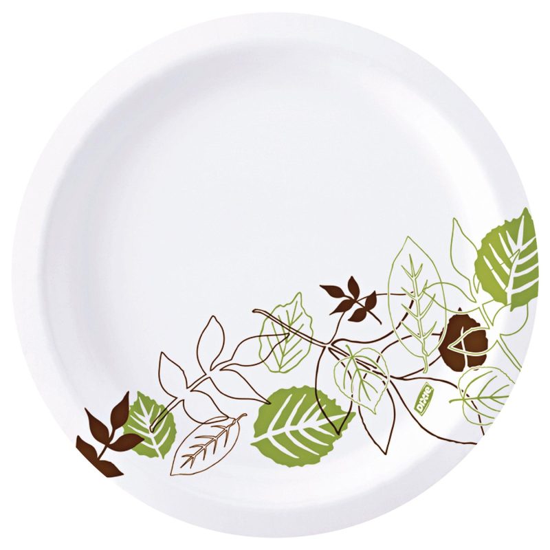 dixie r paper plates 10 14 heavyweight white