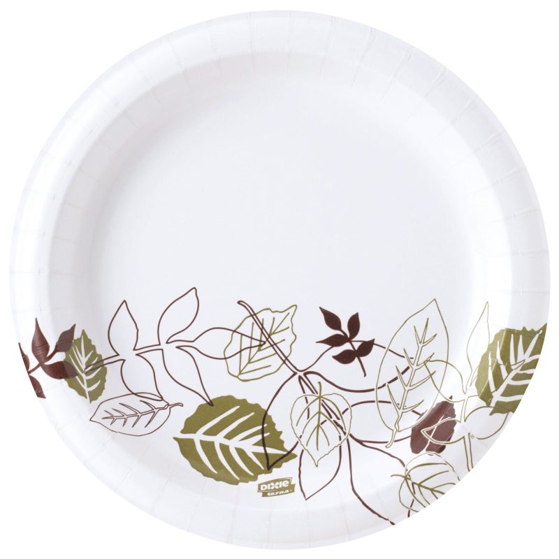 dixie r paper plates 9 heavyweight white