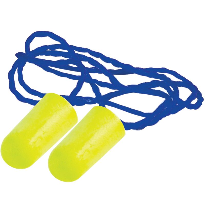 e a rsofttm yellow neonstm corded earplugs ocs1136