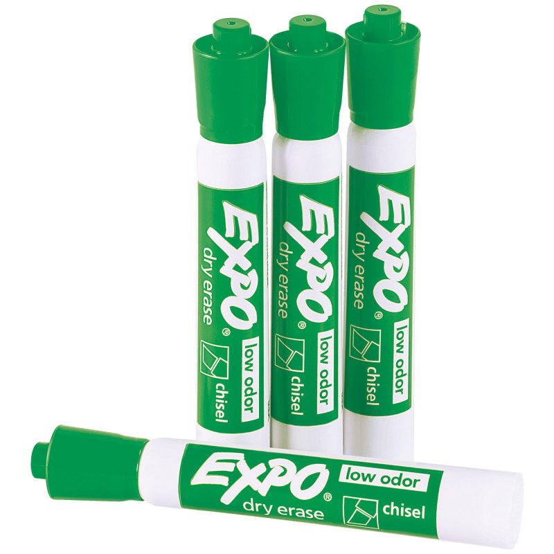 expo r green dry erase markers bdemarkergn