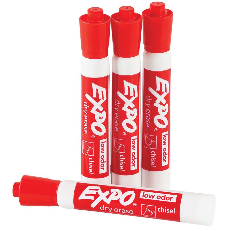 expo r red dry erase markers bdemarkerrd