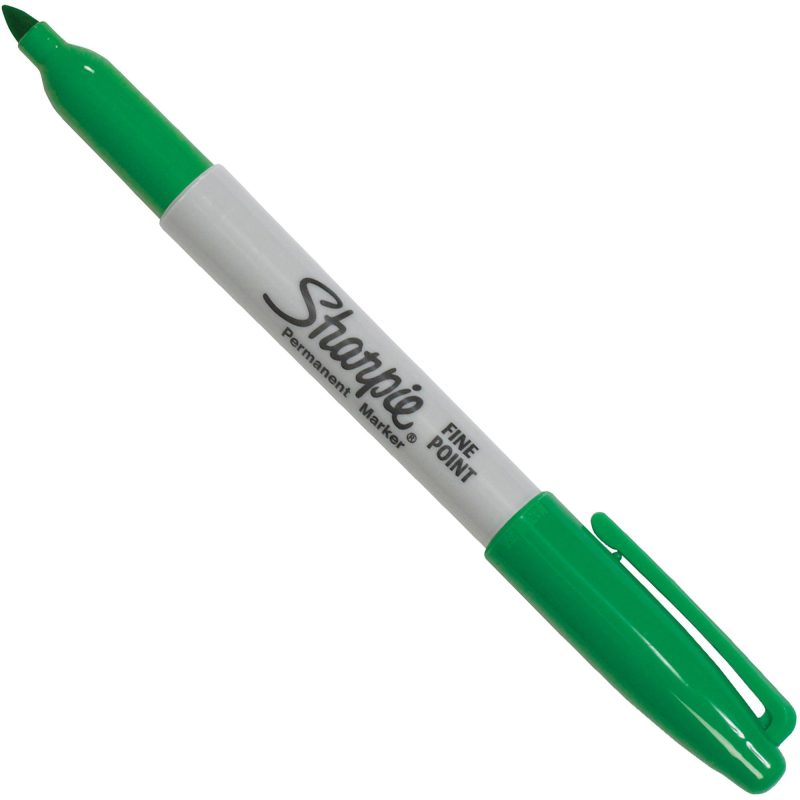 green sharpie r fine point markers mk301gn