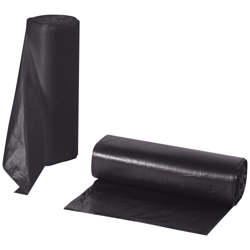 high density trash liners black 33 gallon 86 mil cl1005