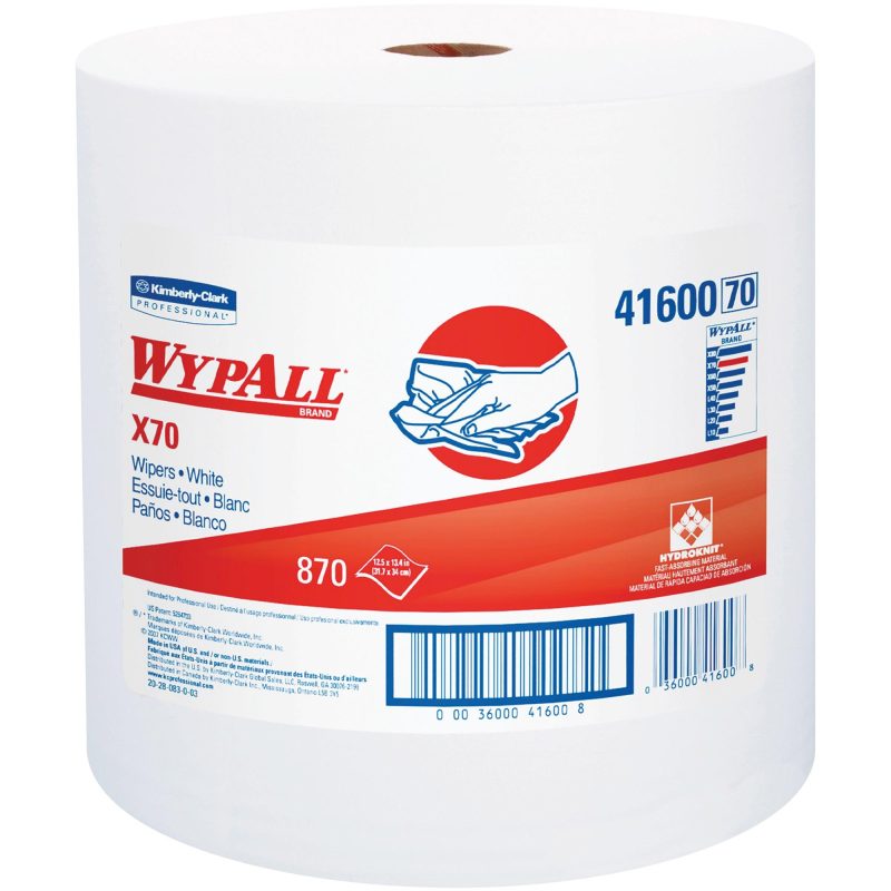 kimberly clark r wypall r x70 industrial pro jumbo roll wipers kw121