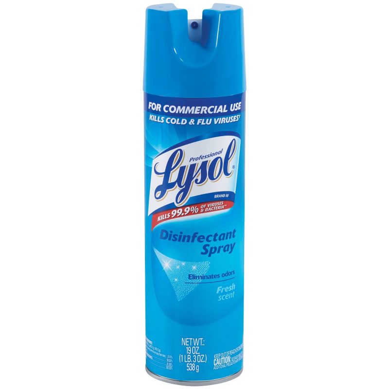 lysol r fresh scent disinfectant spray 19 oz spray can cln1150