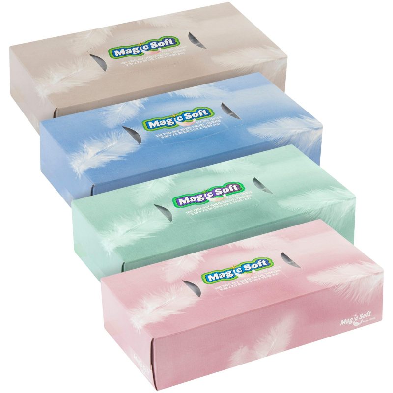 magic soft 2 ply facial tissue tt2ft