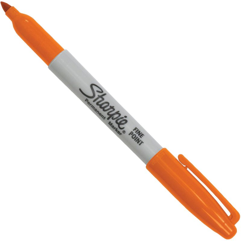 orange sharpie r fine point markers mk301or