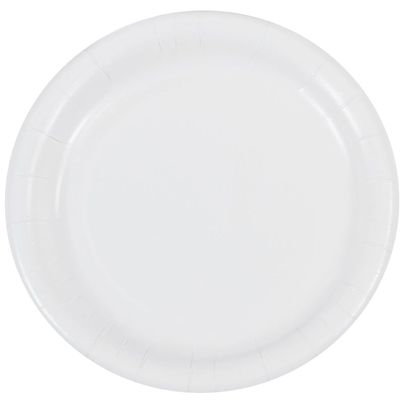 paper plates 7 medium duty white pw120