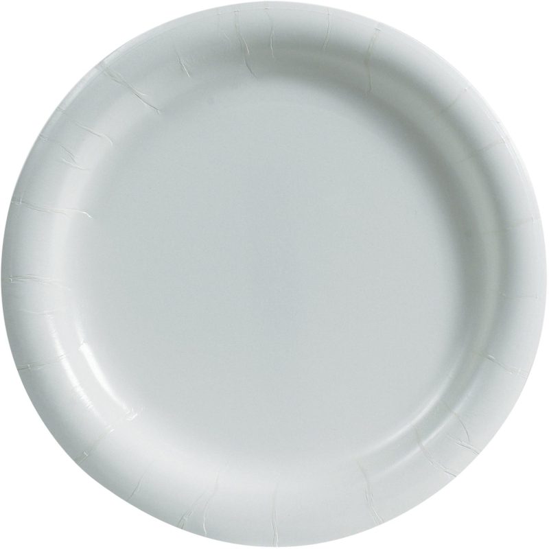 paper plates 9 heavy duty white pw102