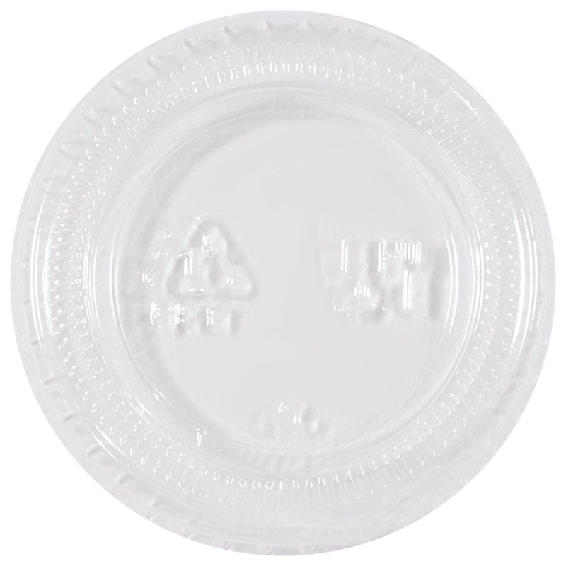 plastic portion cup lids 1 oz port1lid