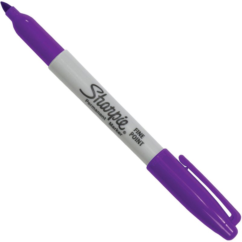 purple sharpie r fine point markers mk301pr