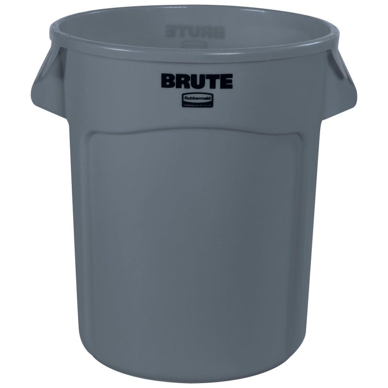 rubbermaid r brute r trash can 20 gallon gray rub320cgr