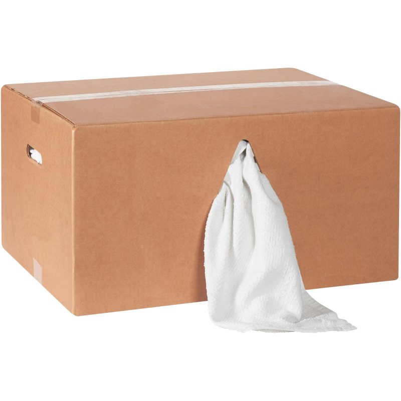 terry cloth towels 14 x 17 white 25 lb box br113