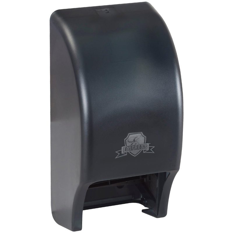 twin bathroom tissue dispenser black ttd106